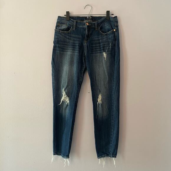 Judy Blue Women's size 15 / 32 Skinny Fit Distressed Medium Wash Jeans - Picture 1 of 12